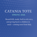 Catania Tote — Electric Blue (Limited-Edition)