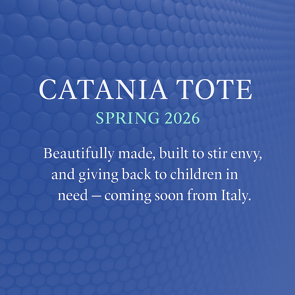Catania Tote — Electric Blue (Limited-Edition)